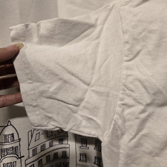 EUC Unisex White Gildan Graphic What Would Dolly Do Tee Shirt Size Youth Small - Picture 3 of 8